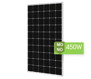 Panneau Solaire Panneau PV Verre Monocristallin Module 450W 60PCS Cellules Solaires Système D'énergie Solaire