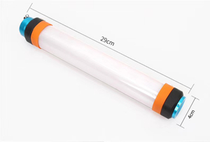 Torche rechargeable de camping sauvage portable à LED / lumière / alarme / lumière /