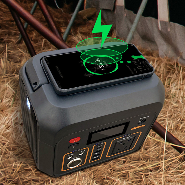 Alimentation électrique portative de stockage d'énergie solaire de centrale solaire 140ah avec l'ampoule solaire