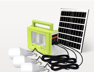 Lampe à Main Solaire Multifonctionnelle / Mini Système Solaire / Ampoule Solaire